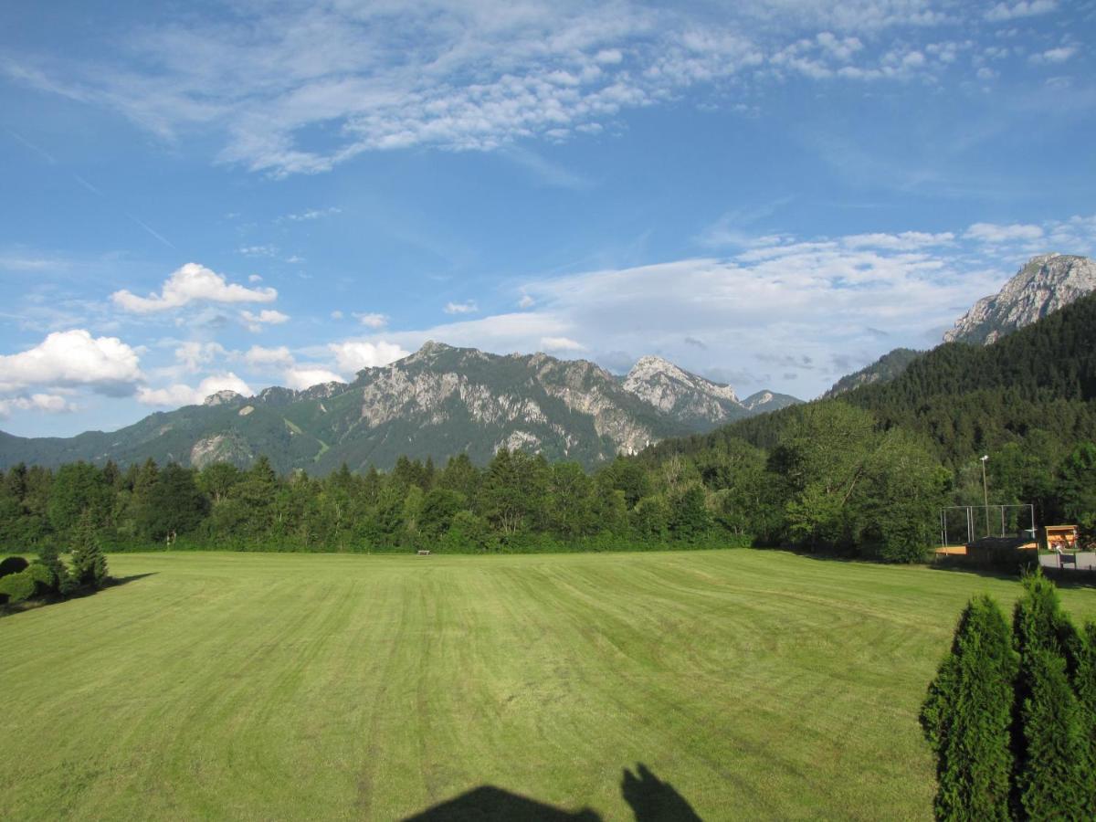Ferienwohnung Herzstueck Im Haus Schlossblick Füssen Esterno foto