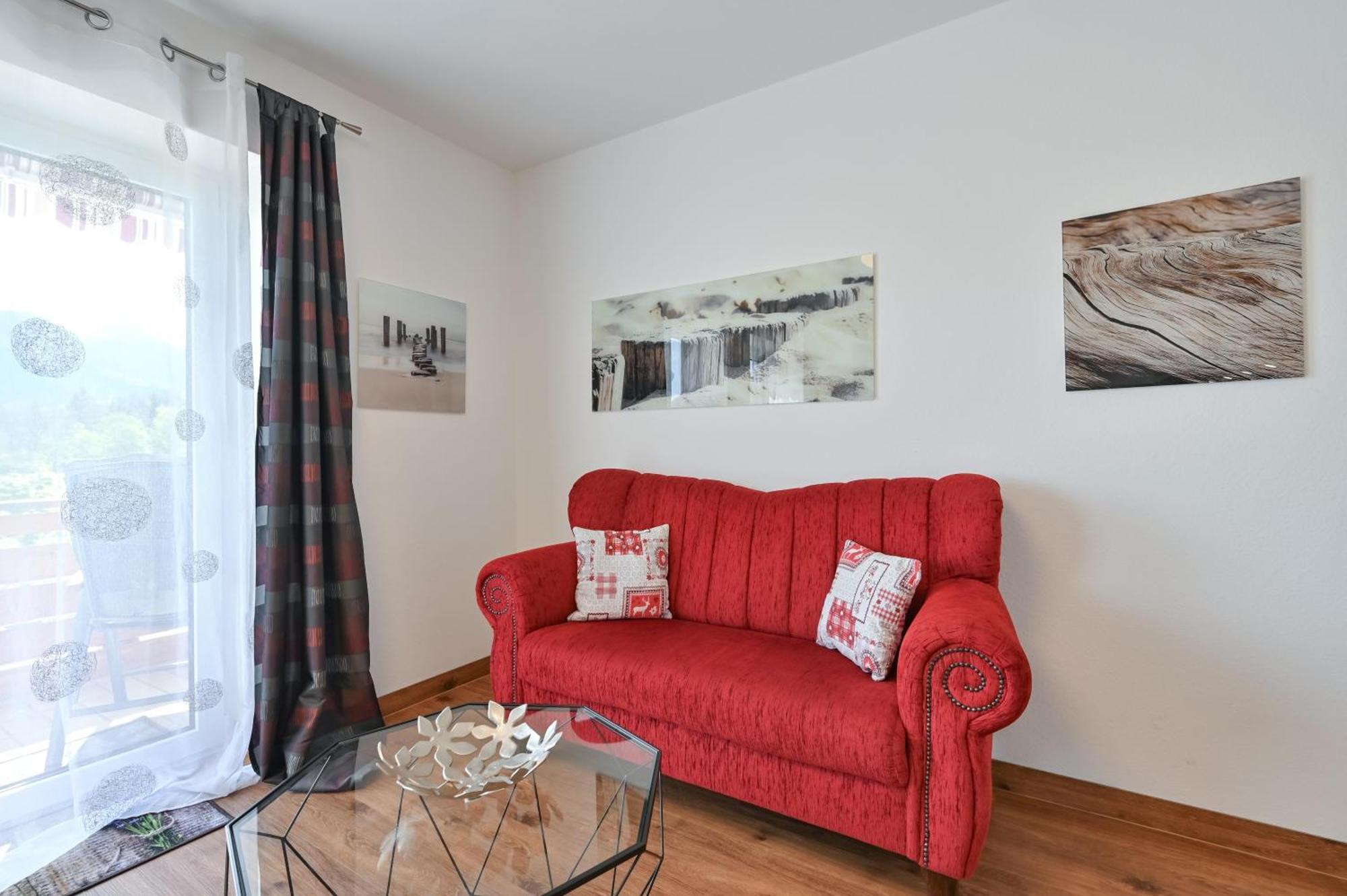 Ferienwohnung Herzstueck Im Haus Schlossblick Füssen Esterno foto