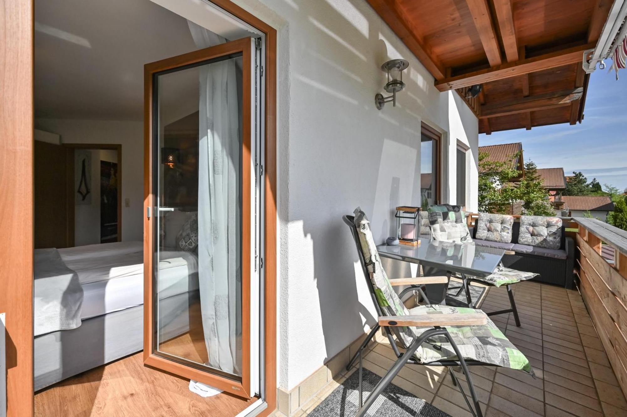 Ferienwohnung Herzstueck Im Haus Schlossblick Füssen Esterno foto